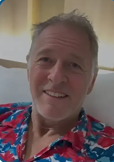 Mr. David John Long, a Vaidam patient in Thailand