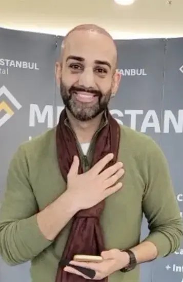 Fahid Latif, a Vaidam patient in Turkey