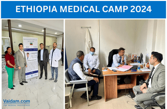 Successful Orthopedic Medical Camp in Ethiopia with Aakash Hospital, India