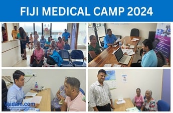 Vaidam Successfully Conducted a Medical Camp With BLK Super Speciality Hospital in Fiji