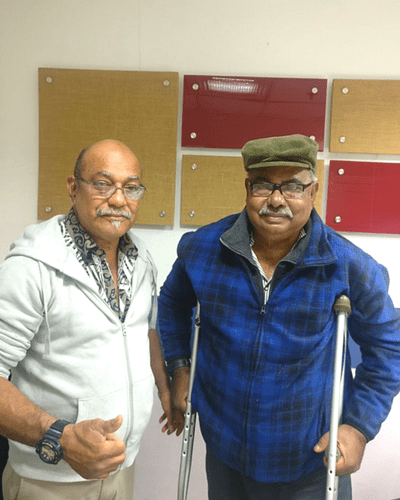Ismail Yusuf, Fiji, Total Hip Replacement in India