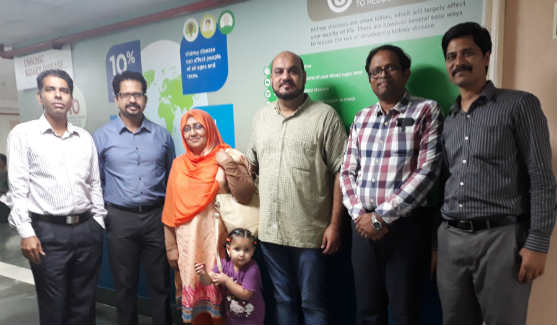 Reem Mehmood Ahmed with team of Indian surgeons, Sudan, Polycystic Kidney Disease Treatment in India