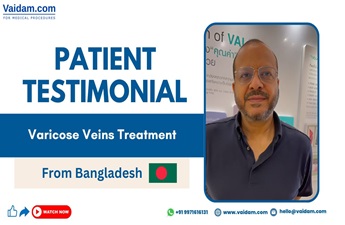 Bangladeshi Patient Receives Treatment for Varicose Veins in Thailand