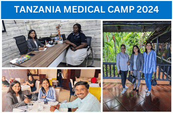 Cancer Medical Camp Conducted in Tanzania with HCG Cancer Centre, India, by Vaidam Health 